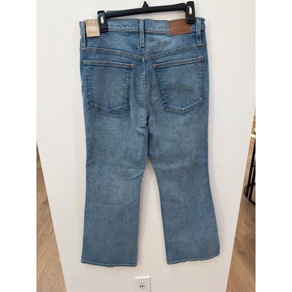 Madewell Womens Eco Collection Organic Cotton Flare Jeans Size 30 Sustainable Me - Picture 5 of 9